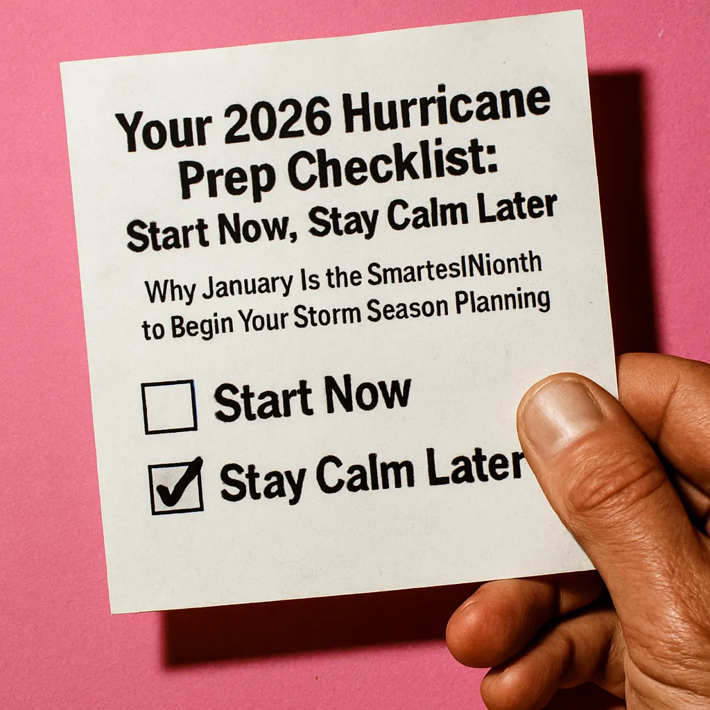 Your 2026 Hurricane Prep Checklist