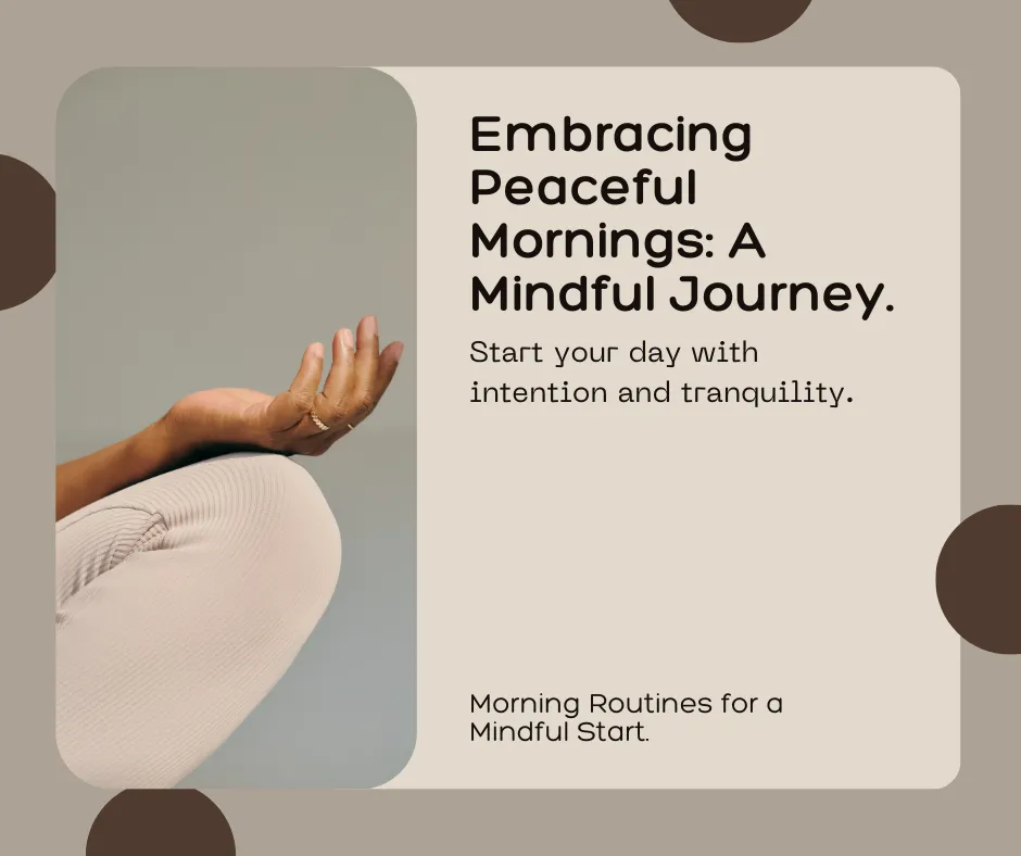 cultivate peace, gratitude, and intention in your daily routine