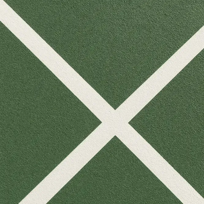 concept image of a completed work on concrete pickleball court