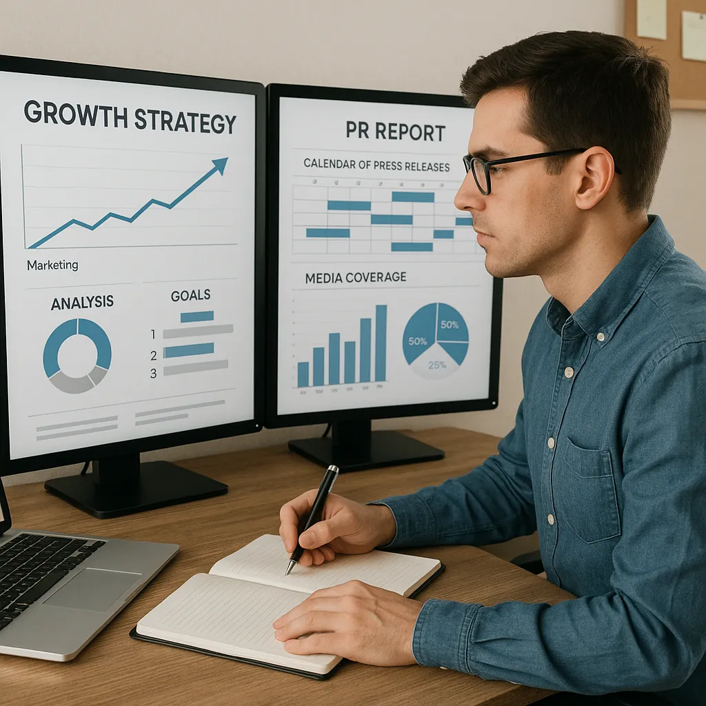 Submitting a press release online for business media coverage and exposure