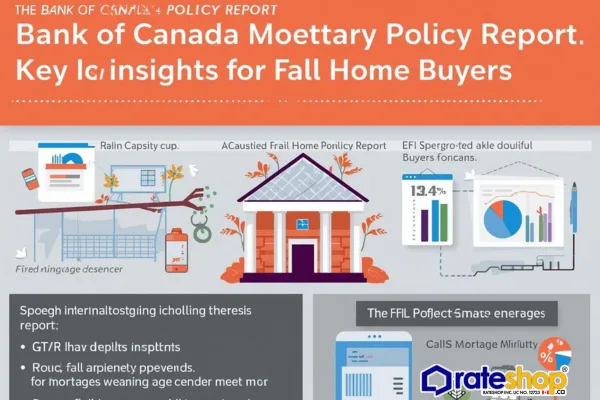 🏦 BoC Monetary Policy Report: Key Mortgage Insights for Fall Buyers