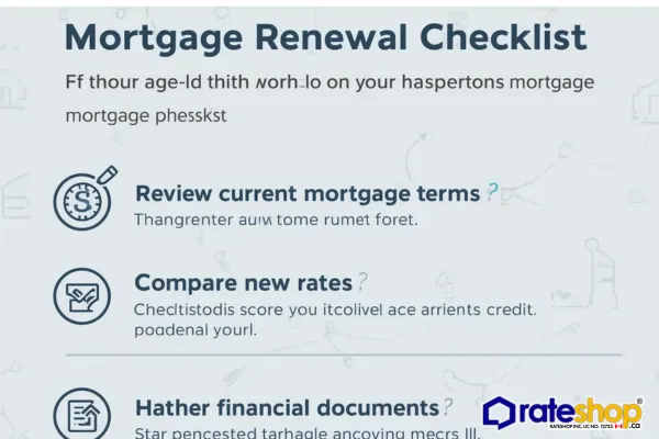 Mortgage Renewal Checklist