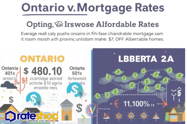 🏡 Ontario vs Alberta Mortgage Rates: Where Homes Are More Affordable