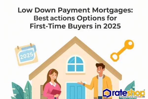 Low Down Payment Mortgages: Best Options for First-Time Buyers in 2025