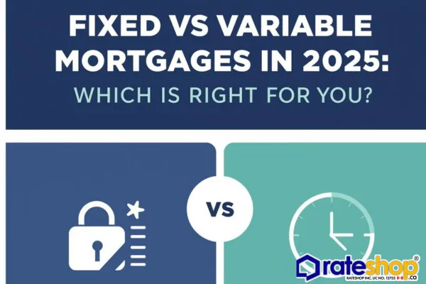 🧠 Fixed vs Variable Mortgages in 2025: Which Is Right for You?