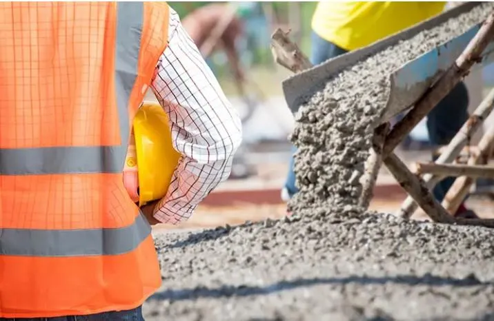 Concrete pour