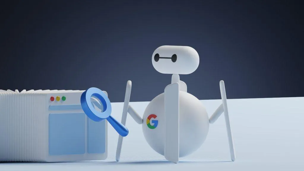 google robot checking websites