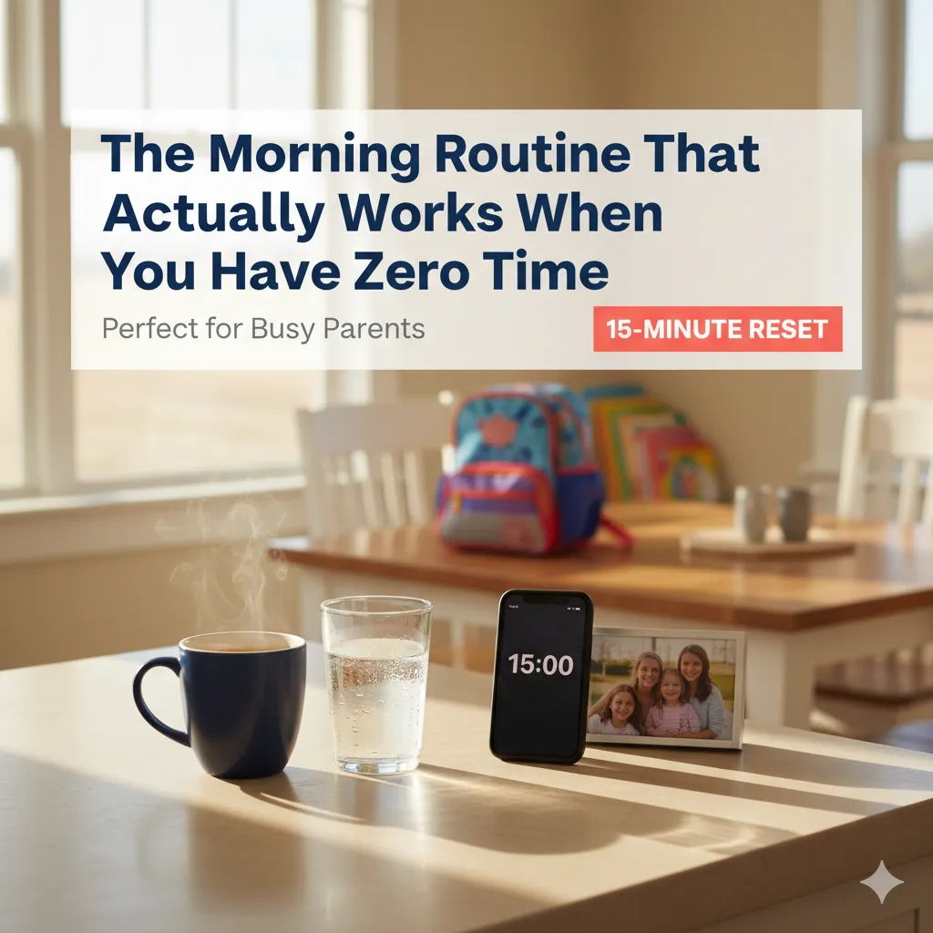 The Morning Routine That Actually Works When You Have Zero Time Post