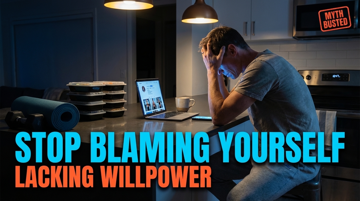 🔥 STOP Blaming Yourself for "Lacking Willpower" - The Real Reason You Can't Stick to Your Health Goals