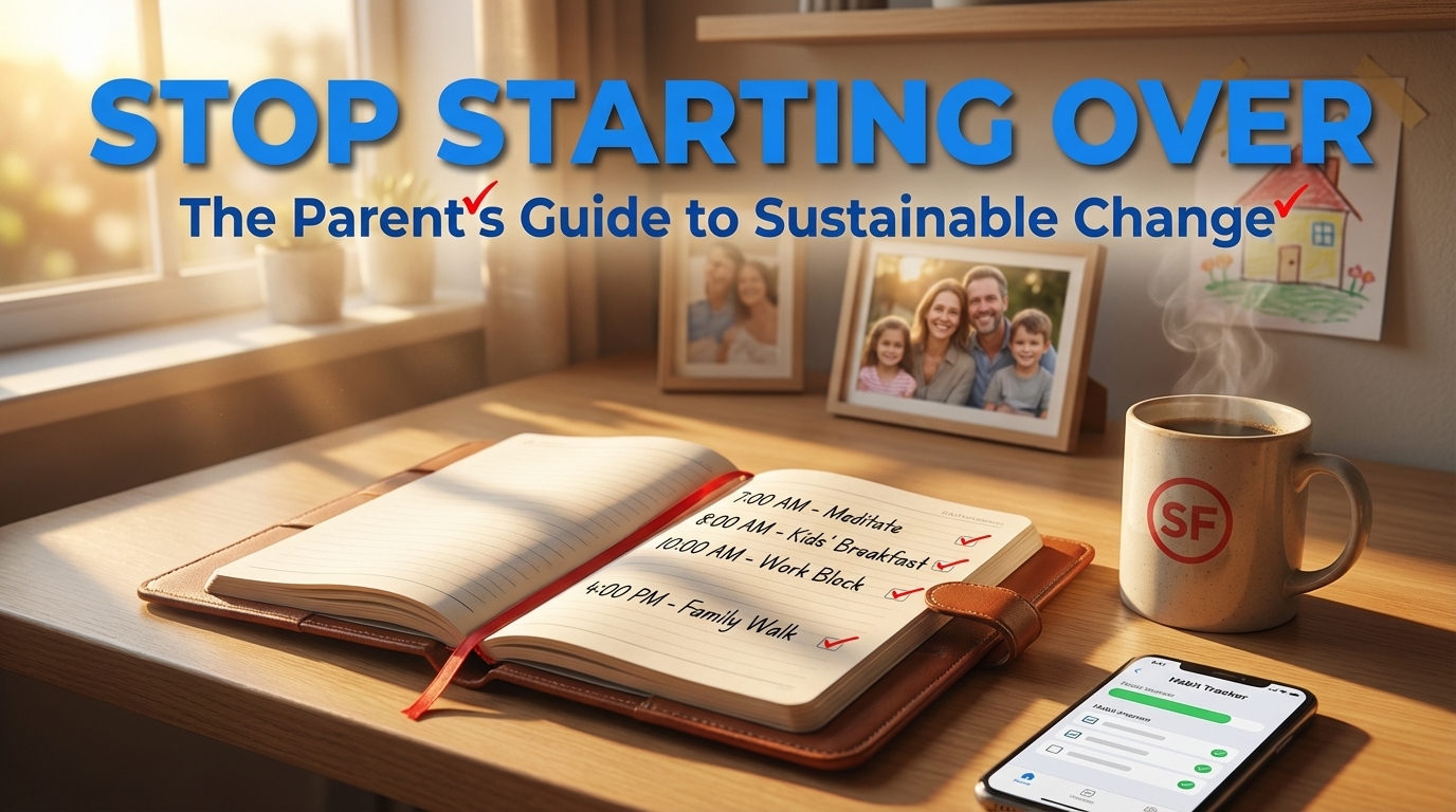 Stop Starting Over: The Parent's Guide to Sustainable Change