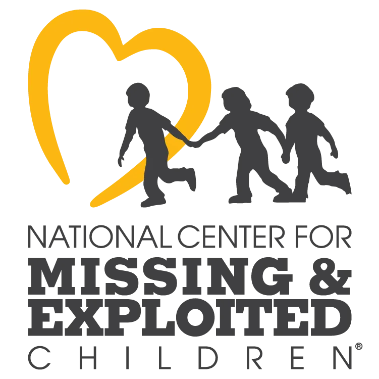 A picture of a father holding up his smiling family, representing the happy homes the International Centre for Missing & Exploited Children® want to protect.