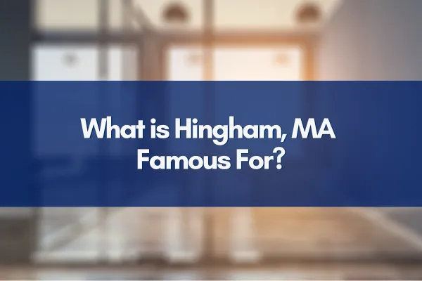 Scenic view of Hingham, MA, showcasing historical landmarks and vibrant community life.