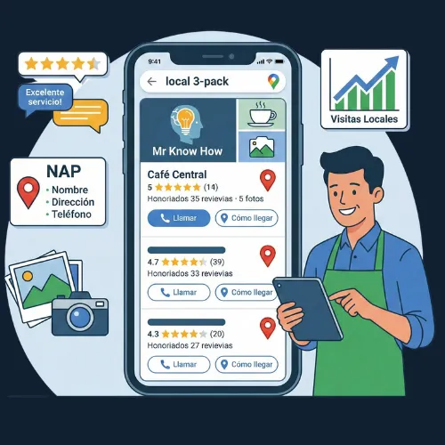 Local SEO + Google My Business: La Guía Completa 2025 Para Pequeños Negocios