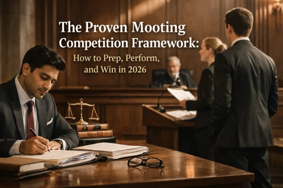 People involved in a 2026 moot