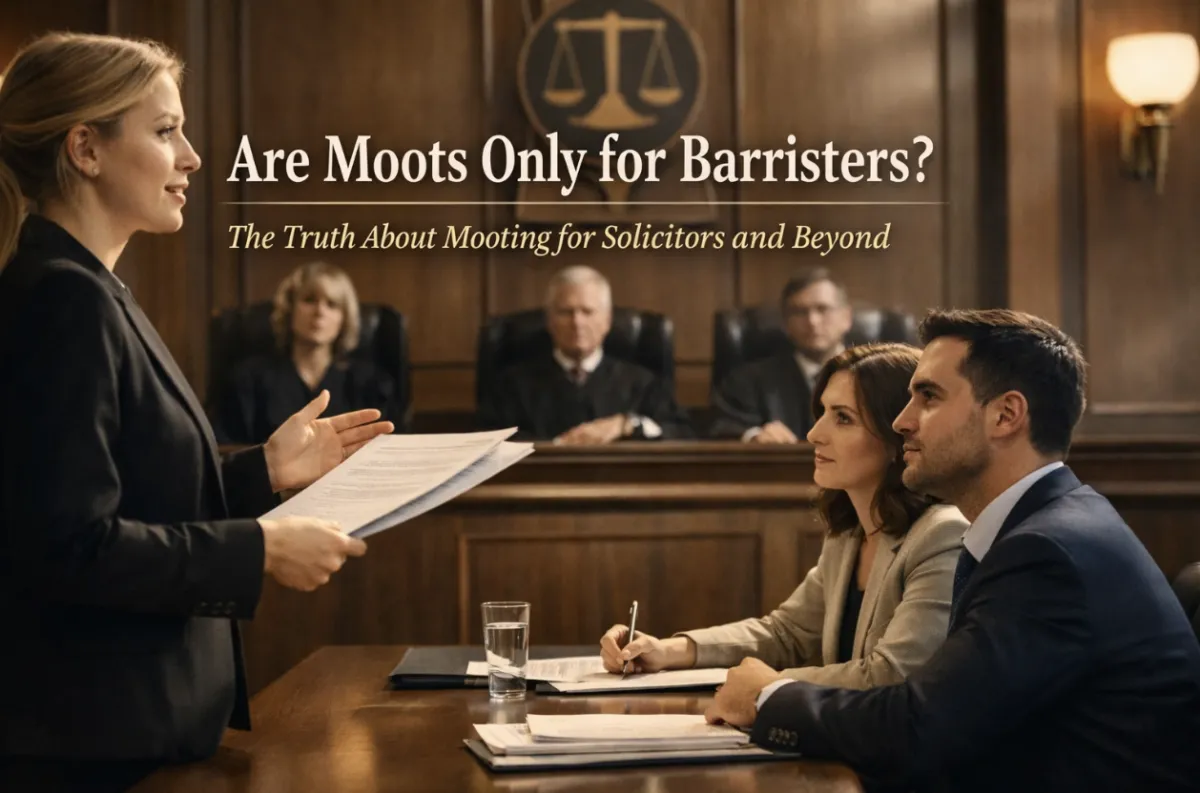Are Moots Only for Barristers? The Truth About Mooting for Aspiring Solicitors and Beyond