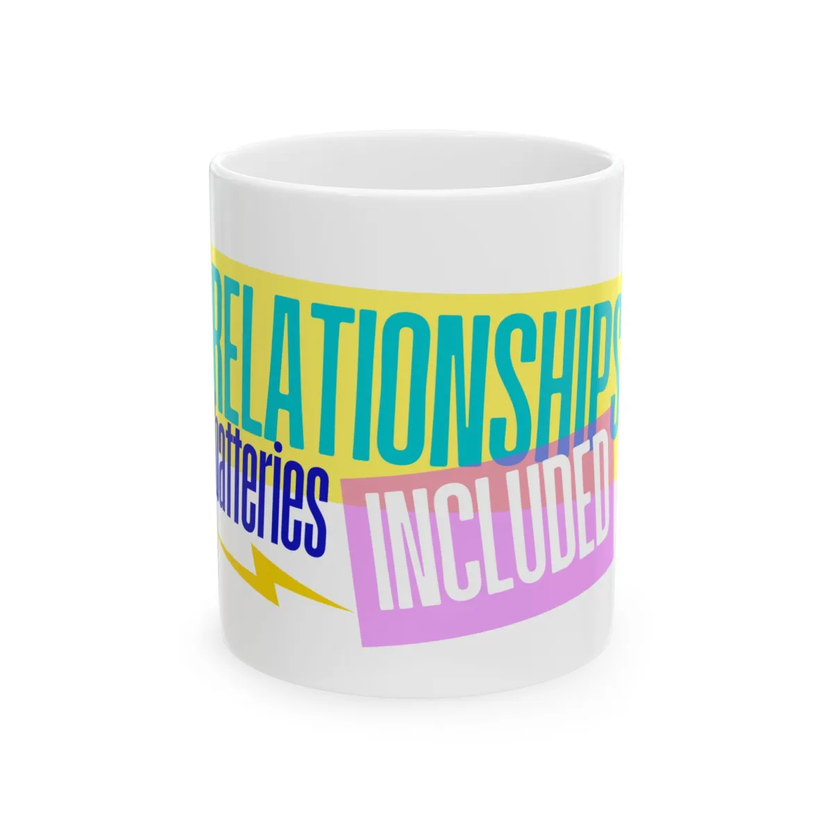 Beyond Soul Mate, Colorful Relationship Coffee Mug