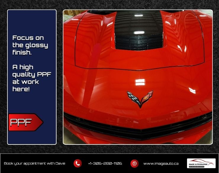 Corvette Hood PPF in Saskatoon