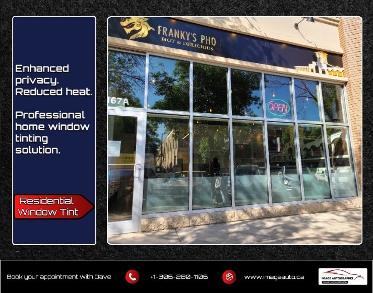 Residential Window Tinting in Saskatoon
