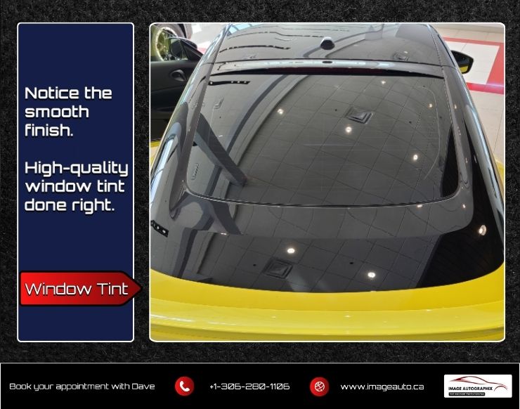 Car window tinting in Saskatoon