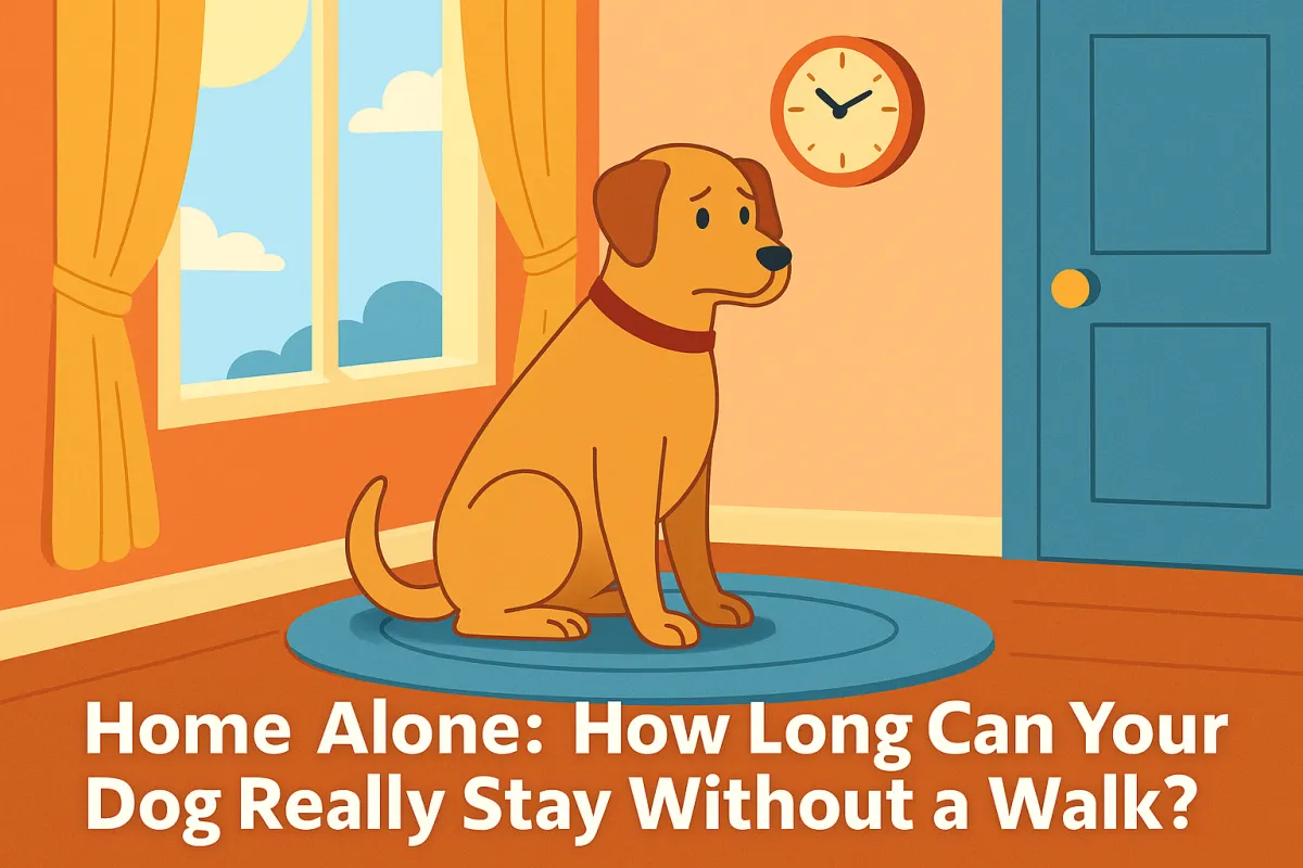 Home Alone: How Long Can Your Dog Stay Without a Walk?
