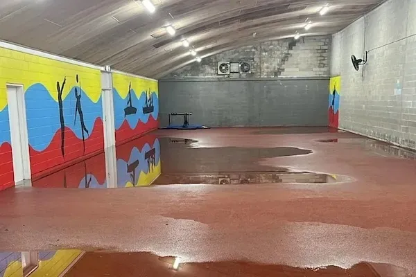 Groundwater Flooding After Heavy Rain – Sydney Academy of Sport Narrabeen Flood Restoration