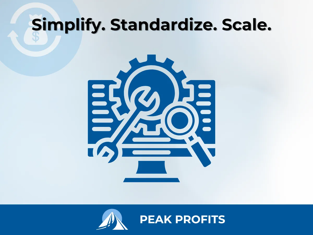 Simplify. Standardize. Scale.