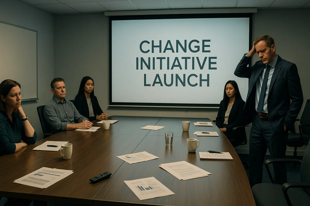 Your Change Initiative Failed Before It Started