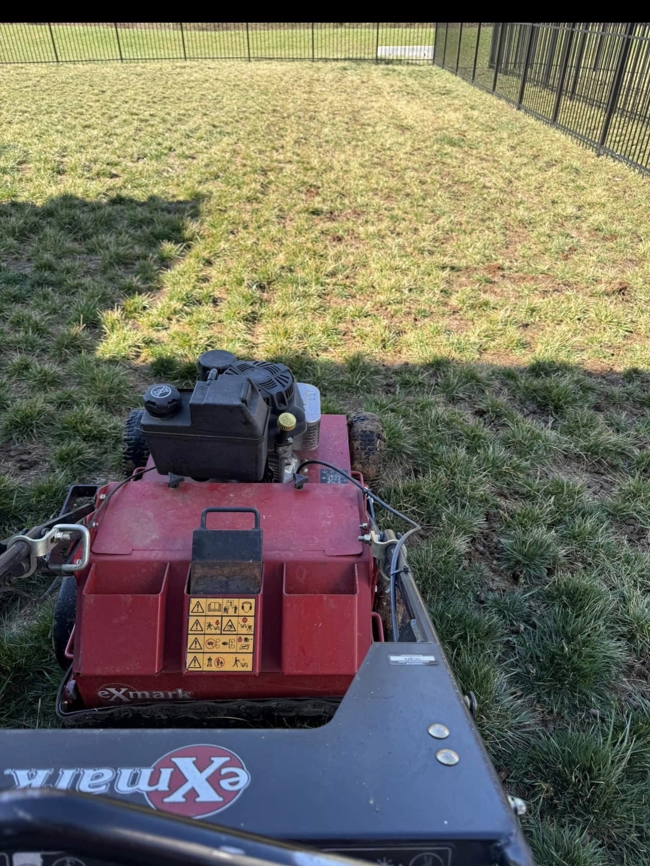 Lawn aeration service Spring Hill TN - core aeration portfolio project