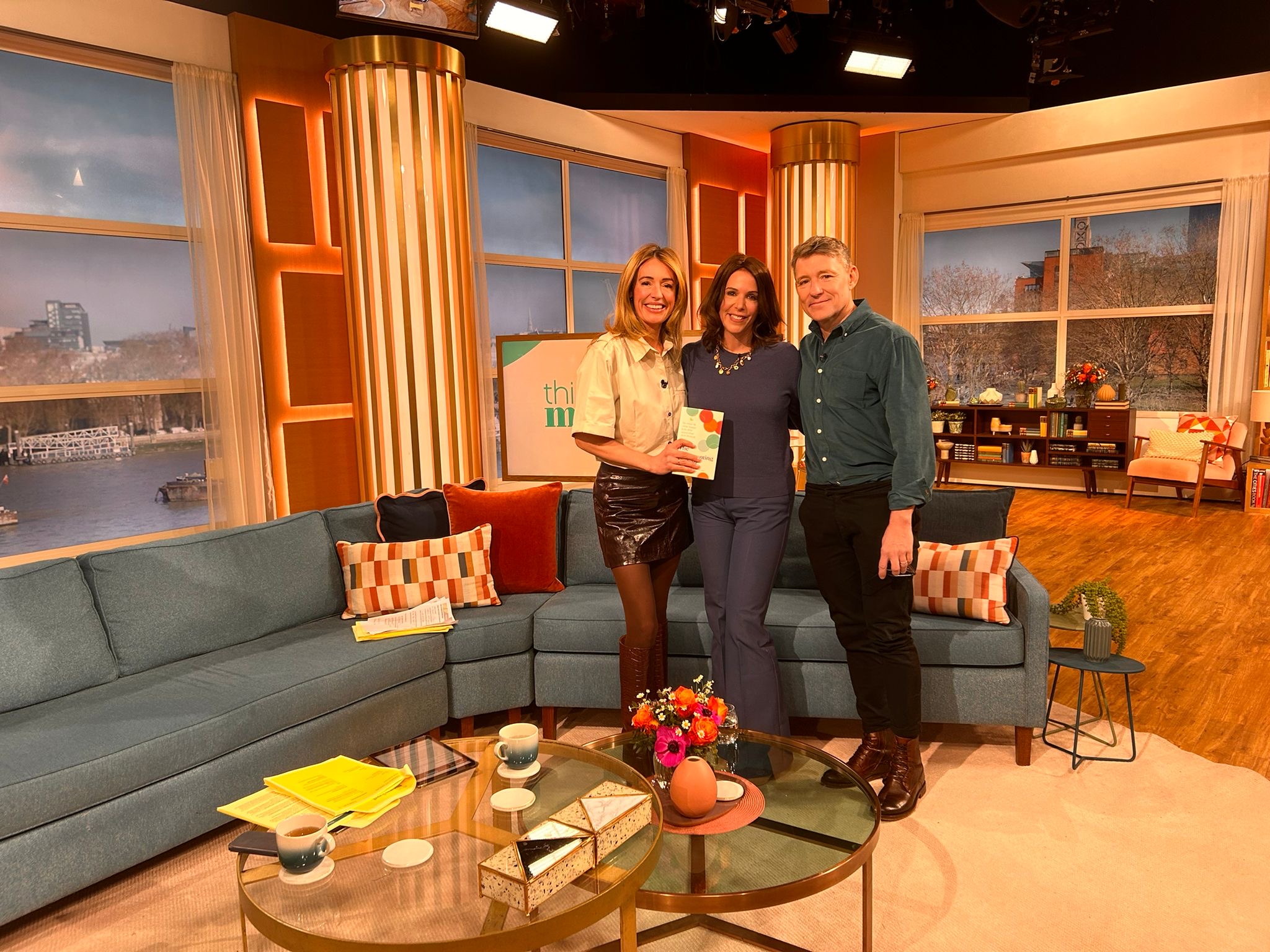 Marcie in the studio at This Morning