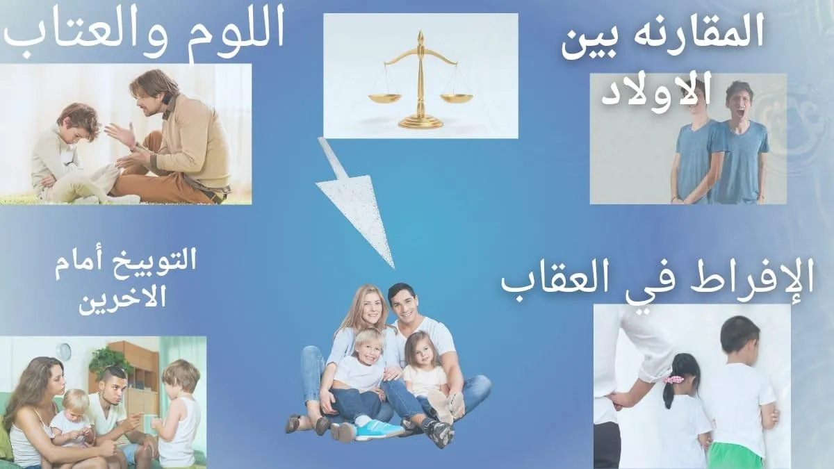 اخطاء في التربيه