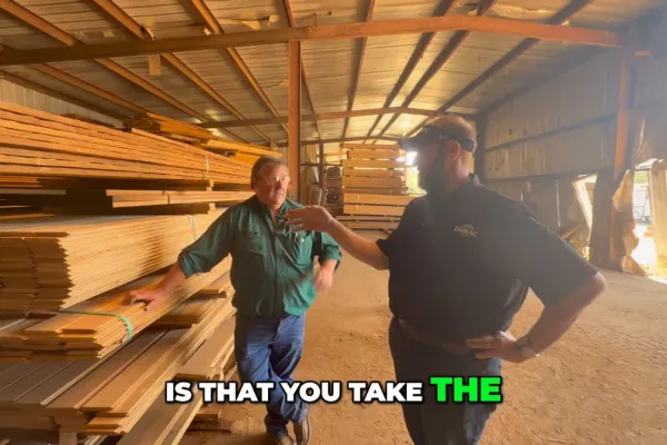 Building with Local Wood, Built on Local Trust