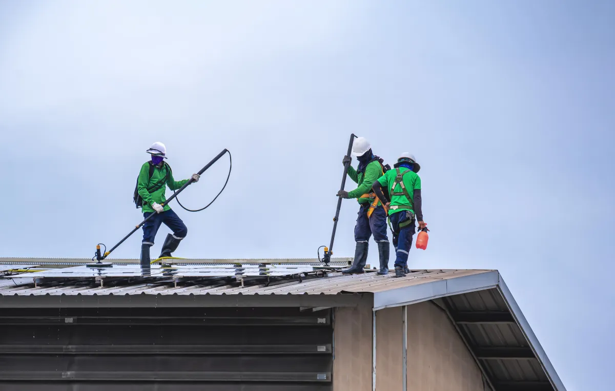Experienced roofing contractors providing high-quality roofing services with precision and reliability
