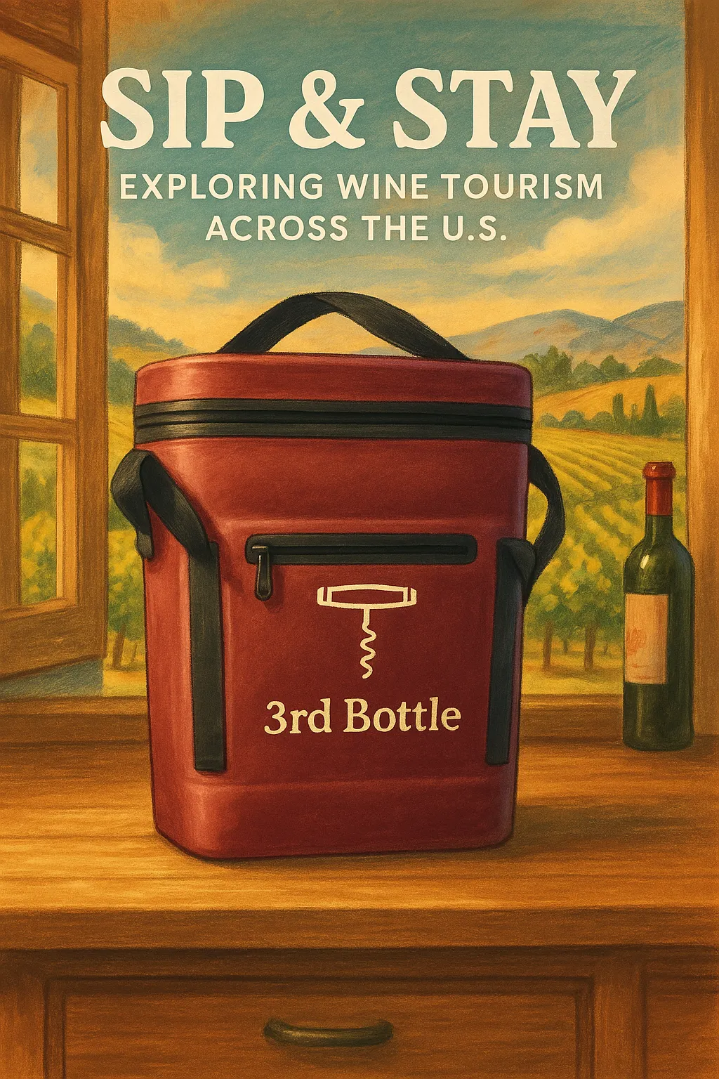 Sip & Stay: Exploring Wine Tourism Across America.