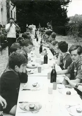 When School Lunch Came with Wine