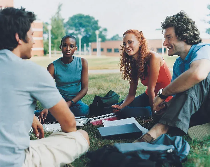 Group of Adults in park