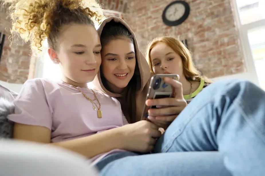 Group of girlfriends