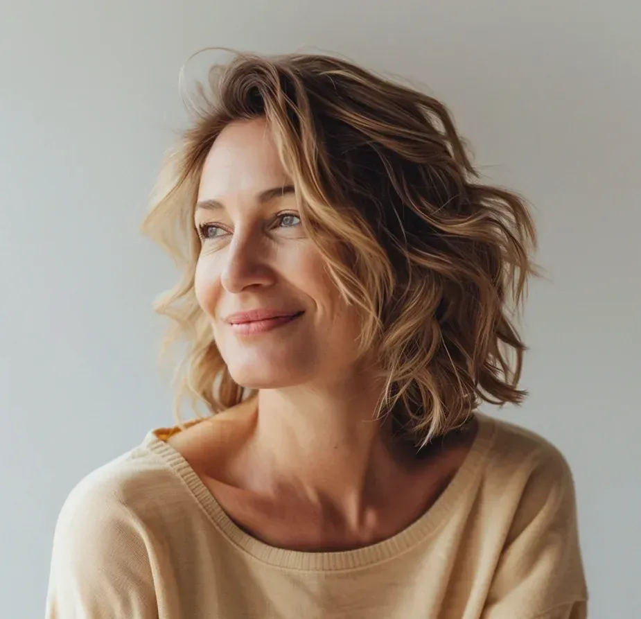 Smiling woman