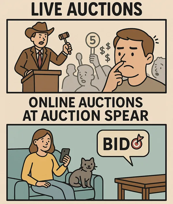 Live Auctions vs Online Auctions