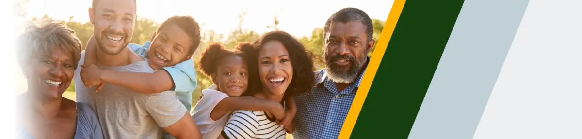 multi generation black family