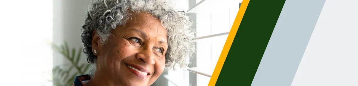 black american elderly woman