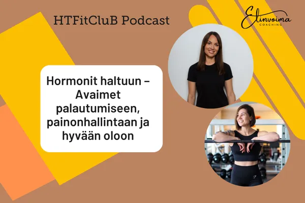 Hormonit haltuun – Avaimet palautumiseen, painonhallintaan ja hyvään oloon