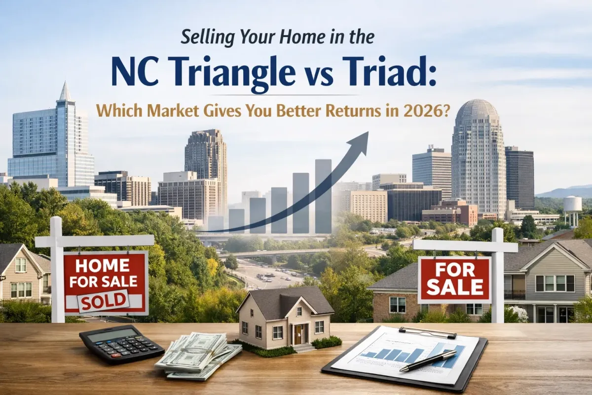 Selling Your Home in the NC Triangle vs Triad: Which Market Gives You Better Returns in 2026?