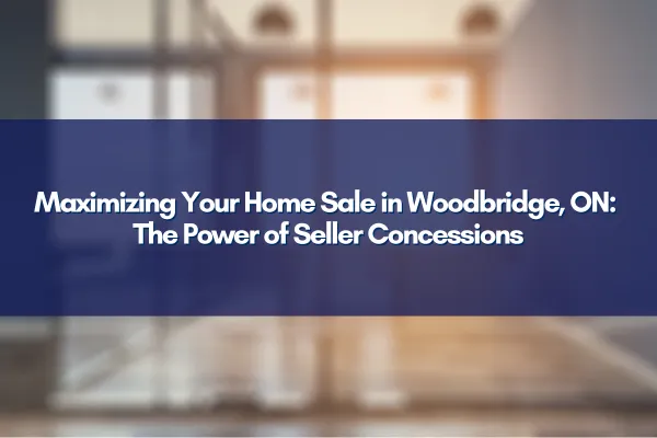 Home for Sale Sign in Woodbridge, ON