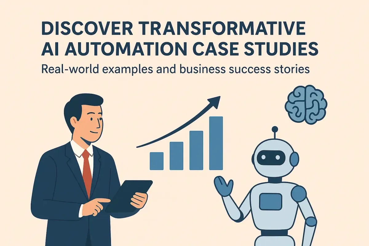 AI Automation Case Studies: Real-World Examples of Business Transformation