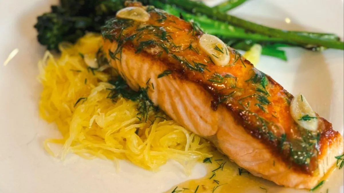 Healthy Crispy Salmon Recipe: Quick Herb Lemon Pan Sauce