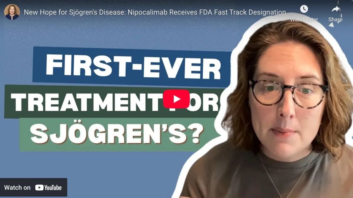 Breaking News for Sjogren’s: Nipocalimab Gets FDA Fast Track!