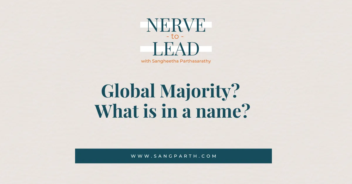 Global Majority? What is in a name?