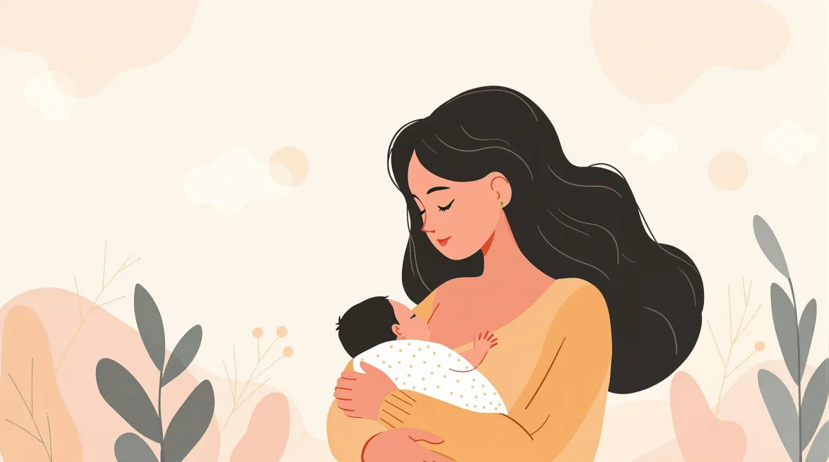 A Mother and Child