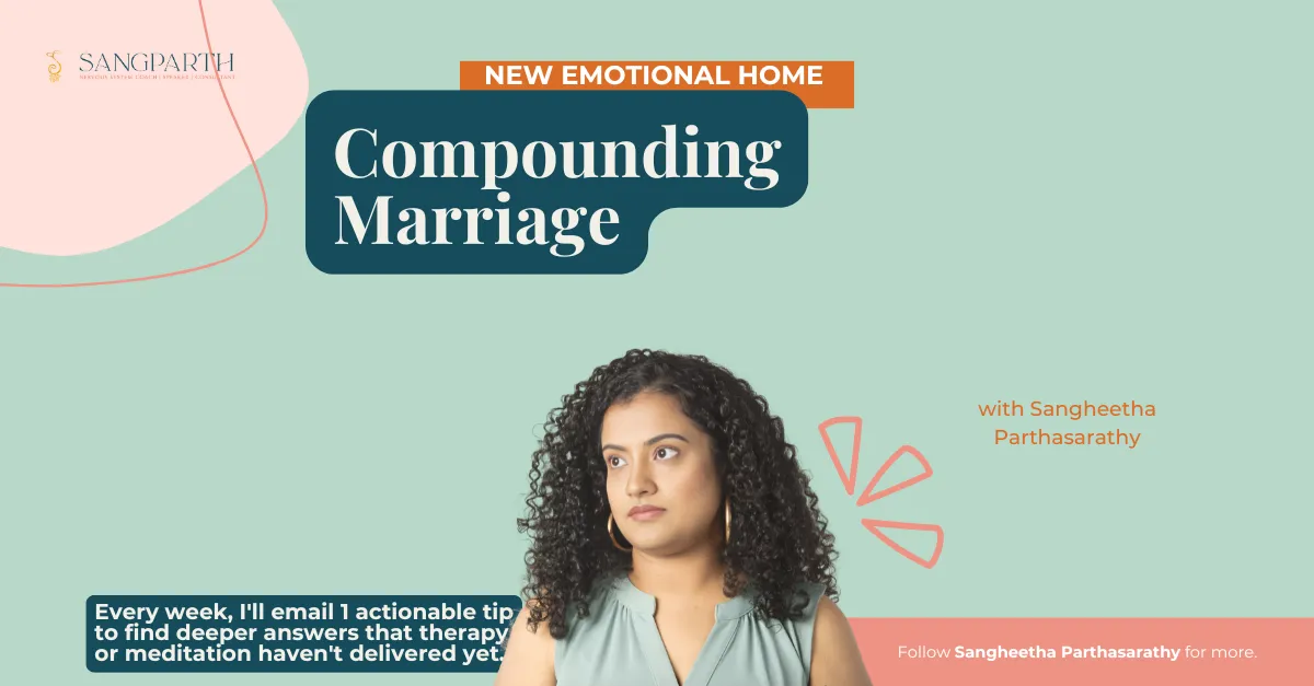 "A couple sitting closely together in a calm, connected state, demonstrating nervous system co-regulation"