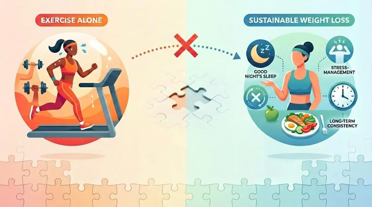Sustainable Weight Loss: Why Exercise Alone Isn’t Enough